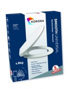 Korona White soft close WC seat